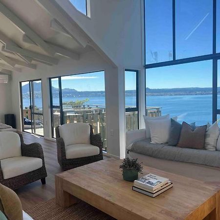 Villa Breathtaking Views Lago Lago Taupo Esterno foto